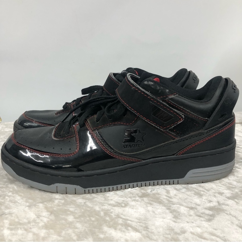 Starter men’s athletic shoes, size 12, red and black